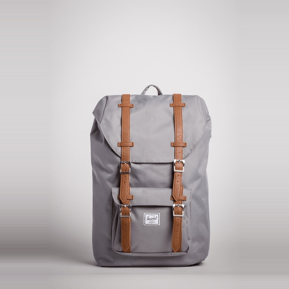 HERSCHEL LITTLE AMERICA MID VOLUME BACKPACK GREY